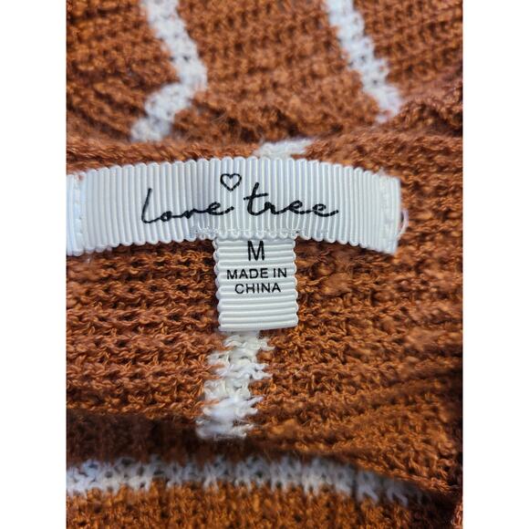 Love tree medium women's knit sweater with tie knot back - Picture 5 of 9